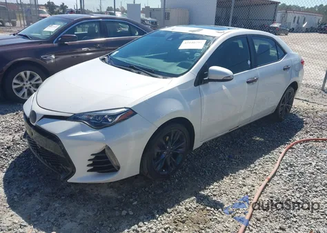 2017 Toyota Corolla Se из США, поврежденный, VIN 5YFBURHE5HP628817